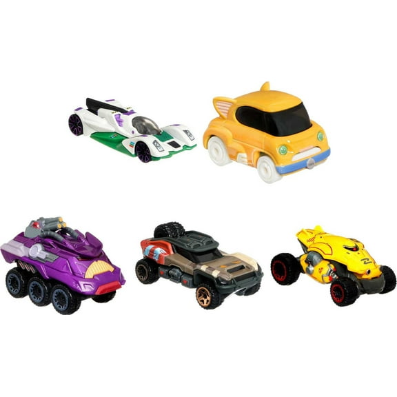 Disney and Pixar Lightyear Hot Wheels 5-Pack Bundle, For Kids & Collectors