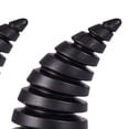 thumbnail image 3 of koolsoo 2Pcs Decoration Sticker for Helmet Spiral Black, 3 of 3