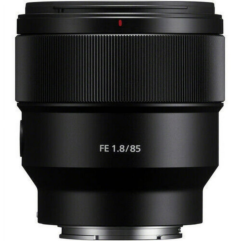 Sony SEL85F18 85mm F/1.8-22 Medium-Telephoto Fixed Prime Camera