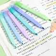 thumbnail image 6 of WUYVCG Back to Schòòl Under $5 6 Pcs Highlighters And Pens Aesthetic Highlighters with Chisel Tip Pastel Markers Multicolor Aesthetic Pens Kawaii Stationary for Schòòl Journal Supplies 2ml, 6 of 8