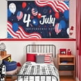 thumbnail image 6 of Up to 65% off! Large 4th Of July Decorations Falg Outdoor Memorial Day Independence Day Flag 71x44 Inch Flag Day Yard Sign Bunting Background For Photography Party Supplies, 6 of 9