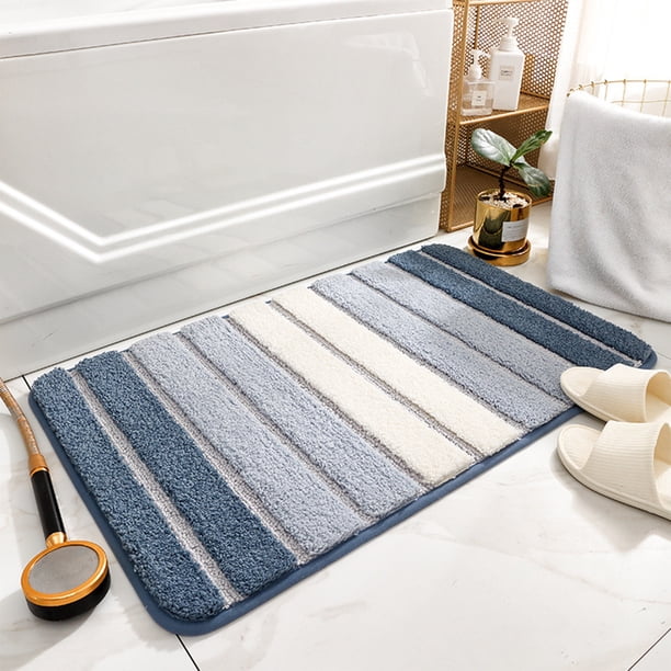 Alfombra de baño superabsorbente para baño y entrada - Alfombra antideslizante de secado rápido para ducha, dormitorio y salón | Moderna, 40 x 60 cm