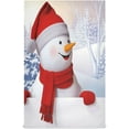 thumbnail image 5 of SKYSONIC Christmas Cute Snowman Kitchen Dish Towel Set,Drying Kitchen Towels Tea Towels Gift Set for Drying Cleaning Cooking Baking 6Pcs, 5 of 7