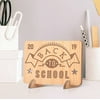 Personalized Back to School Year Wooden Gift Card