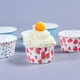 thumbnail image 4 of Vaso de papel Helado Vasos de cartón Tazones desechables Postre Yogurt Aperitivos Snacks Contenedores 100pcs JFHHH pequeña, 4 of 5