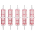 thumbnail image 1 of 5Pcs Universal Large Inline Diesel Fuel Filter for 8mm - 10mm Pipe Hose, 1 of 5