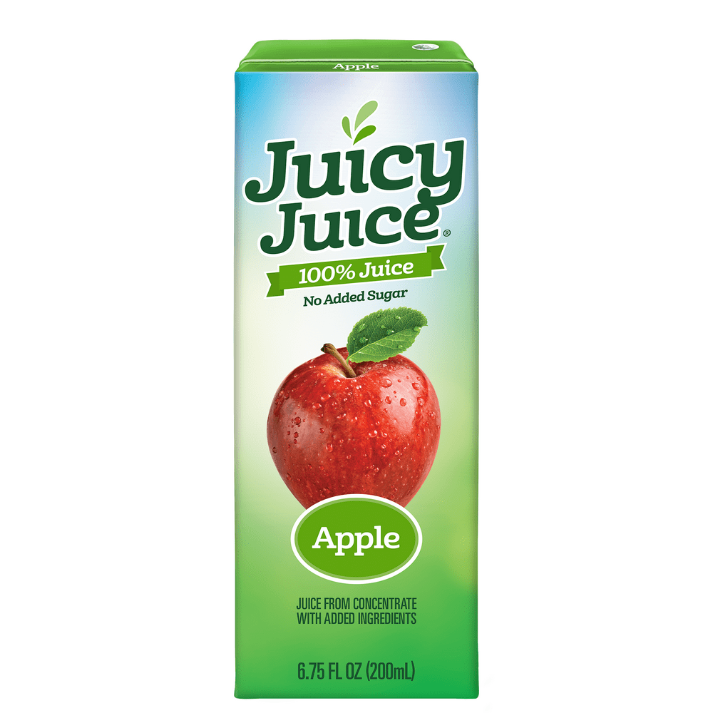 Juicy Juice 100 Percent Apple, 6. 75 Fluid Ounce 32 per case