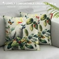thumbnail image 3 of COMIO Throw Pillow Covers Parrot Square Cushion Covers Pillowcase Home Decor Toss Pillows Covers for Couch Living Room Orange, 3 of 5