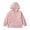 Red, variant on Little Girls Hooded Jackets Coat Zip Up Solid Color Sun UPF50 For Outdoor Casual Windbreaker Coats Outwear Kids Size 8-9T