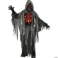 thumbnail image 3 of Smoldering Chest Light Up Reaper Child Costume, 3 of 4