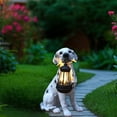thumbnail image 6 of Eolstice Festive Solar Hanging Light Puppy Design Ornament, Simulation Animal Decor, Reusable Outdoor Lamp For Gardens, Patios, And Decorative Ambiance Settings, 6 of 6