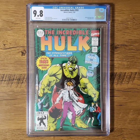 Incredible Hulk #393 - CGC 9.8 Comic Book