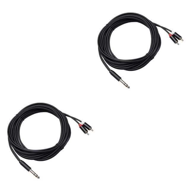 Cable de audio Seitruly Dual RCA Módulo móvil flexible giratorio Adaptador liviano Cable de PVC para amplificador de Type1 NO1