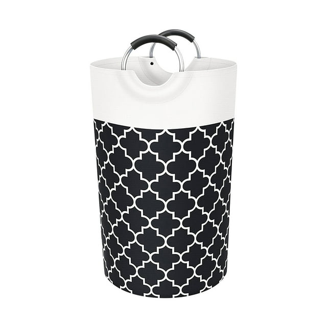 Panier à Linge Sale, Panier à Linge Pliant Bac de Rangement, Sac à Linge en Tissu, Bac à Linge Grande Capacité, Poignée Renforcée, Organisateur de Panier de Rangement Portable, Rangement de Garde-Robe, Panier à Linge Pliable