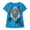 Blue, variant on Grunge Shirts Emo Clothes Teen Girls Vintage Graphic Tee Y2k 2000s Goth Top Women Mcbling Short Sleeve Streetwear Black M
