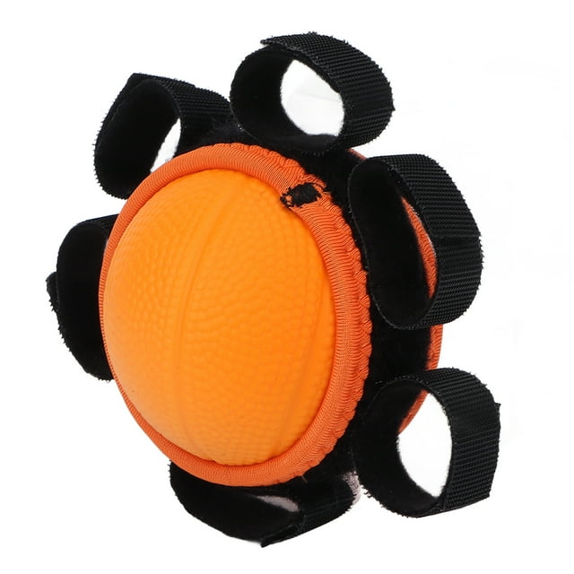 Finger Grip Ball, Hand Stress Ball Wrist Muscles Restoration Therapeutic Relief Hand Mobility For Arthritis Finger Grip Exercise Orange