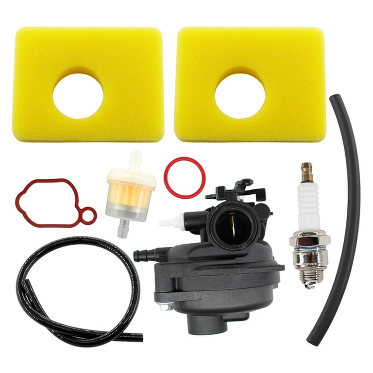 Carburetor Fuel Line Service Kit for Briggs Stratton 08P502 09P602 125cc 140cc Push 300E 450E Mower Spark Plug Walmart