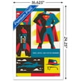 thumbnail image 3 of Warner 100th Anniversary - Superman Wall Poster, 14.725" x 22.375" Framed, 3 of 6