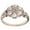 Creamy White, variant on LBG 925 Sterling Silver Cultured Pearl Womens Band Ring - Size 10
