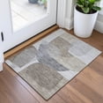 thumbnail image 4 of Dalyn Rugs Machine Washable Indoor/Outdoor Chantille ACN2121 Taupe 1'8" x 2'6" Rug, 4 of 7