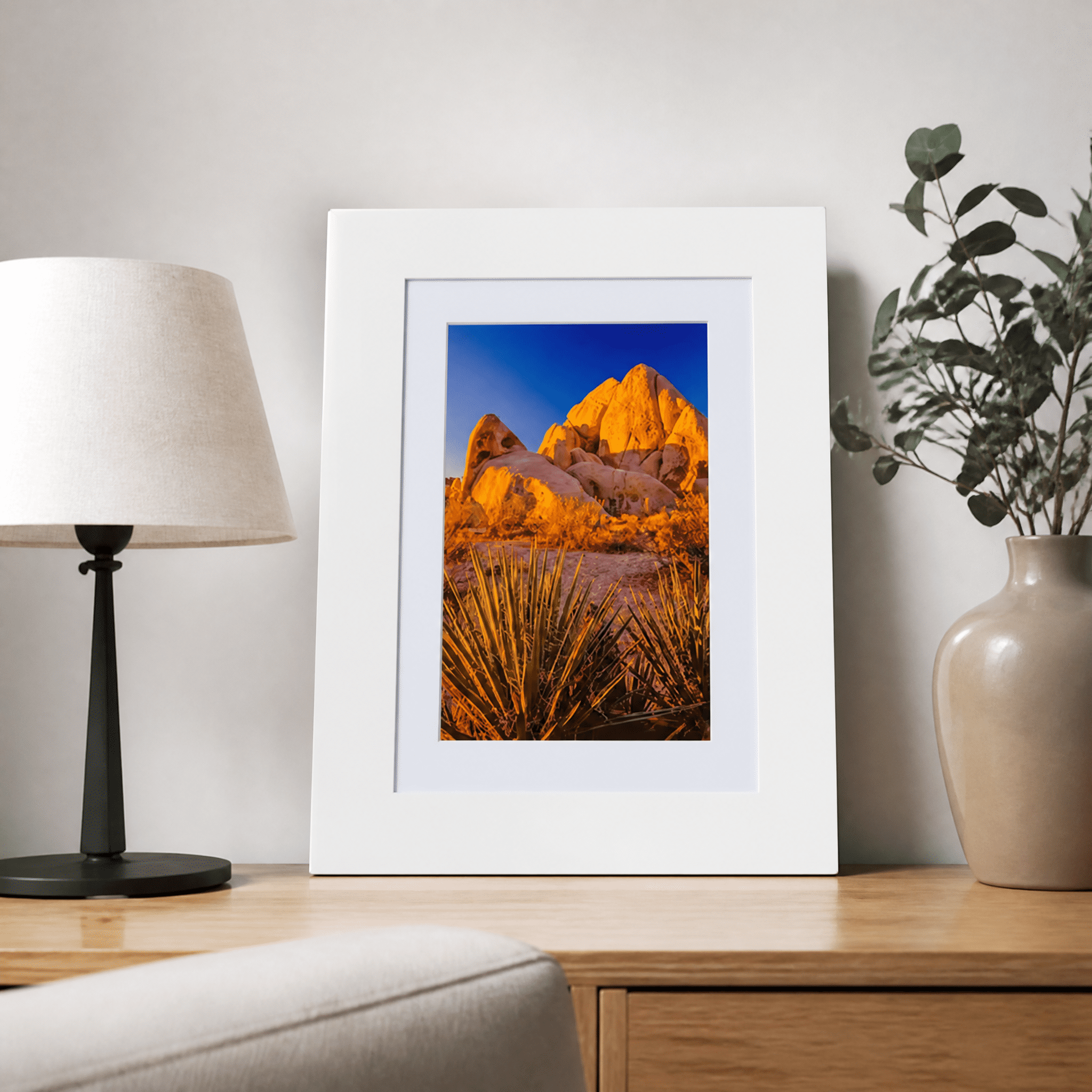 Picture Frame MDF White 5*7" Wall Mount & Tabletop Display, Pack of 10