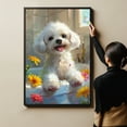 thumbnail image 6 of Bichon Frise Dog Bathroom Decor - Funny Bathroom Decor Wall Art, Dog Bathroom Wall Art and Animal Poster, Dog Bathroom Signs and Funny Bathroom Art UNFRAMED, 6 of 6