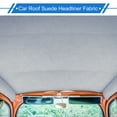 thumbnail image 2 of Unique Bargains 360G Suede Fabric Headliner 100" x 60" for Car Interior Roof Repair Light Gray, 2 of 8