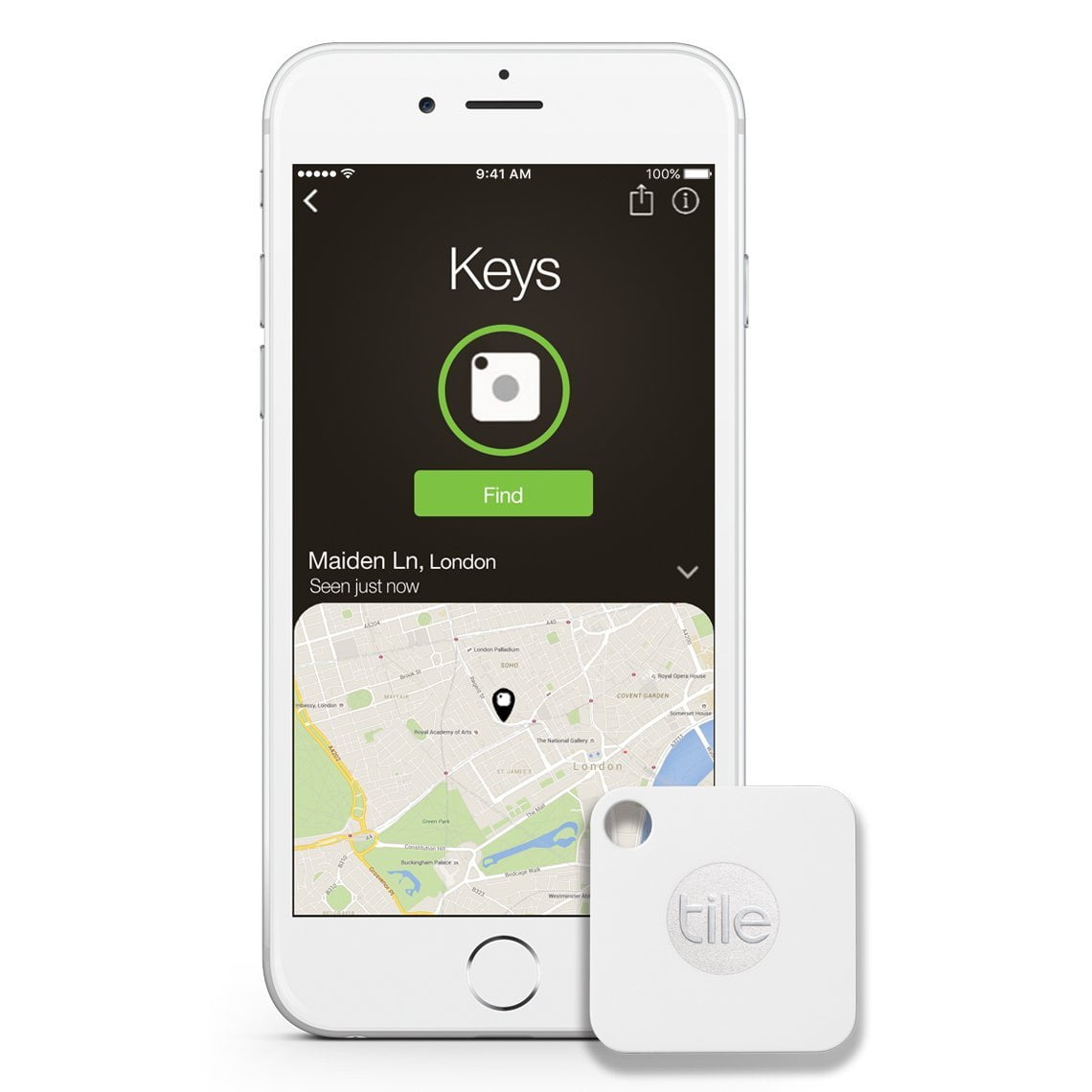 Lot Tile Mate GPS Bluetooth Tracker Key Pet Finder Locator iPhone Android Google 