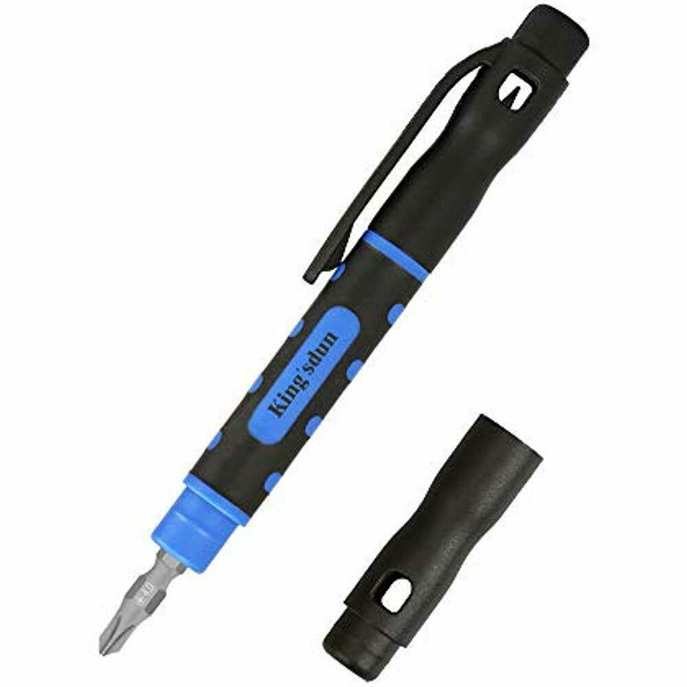 Pocket Pen Screwdriver Set With Phillips And Flathead Screwdriver