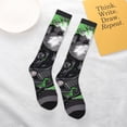 thumbnail image 4 of Daiia Sports Socks Rock Guitar Guinea Pig Printed Novelty Crew Socks for Men Women Knee High Socks Cotton Socks Soft & Breathable Support Unisex Socks, 4 of 9