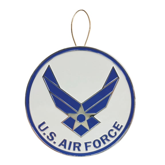 Allied Air Force Wings Heroes Series Holiday Ornament - Official Air Force Medallion