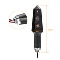 thumbnail image 2 of 4Pcs Turn Signal Indicator Light for Motorcycle with 3000K Color Temperature 12.3X3CM, 2 of 9