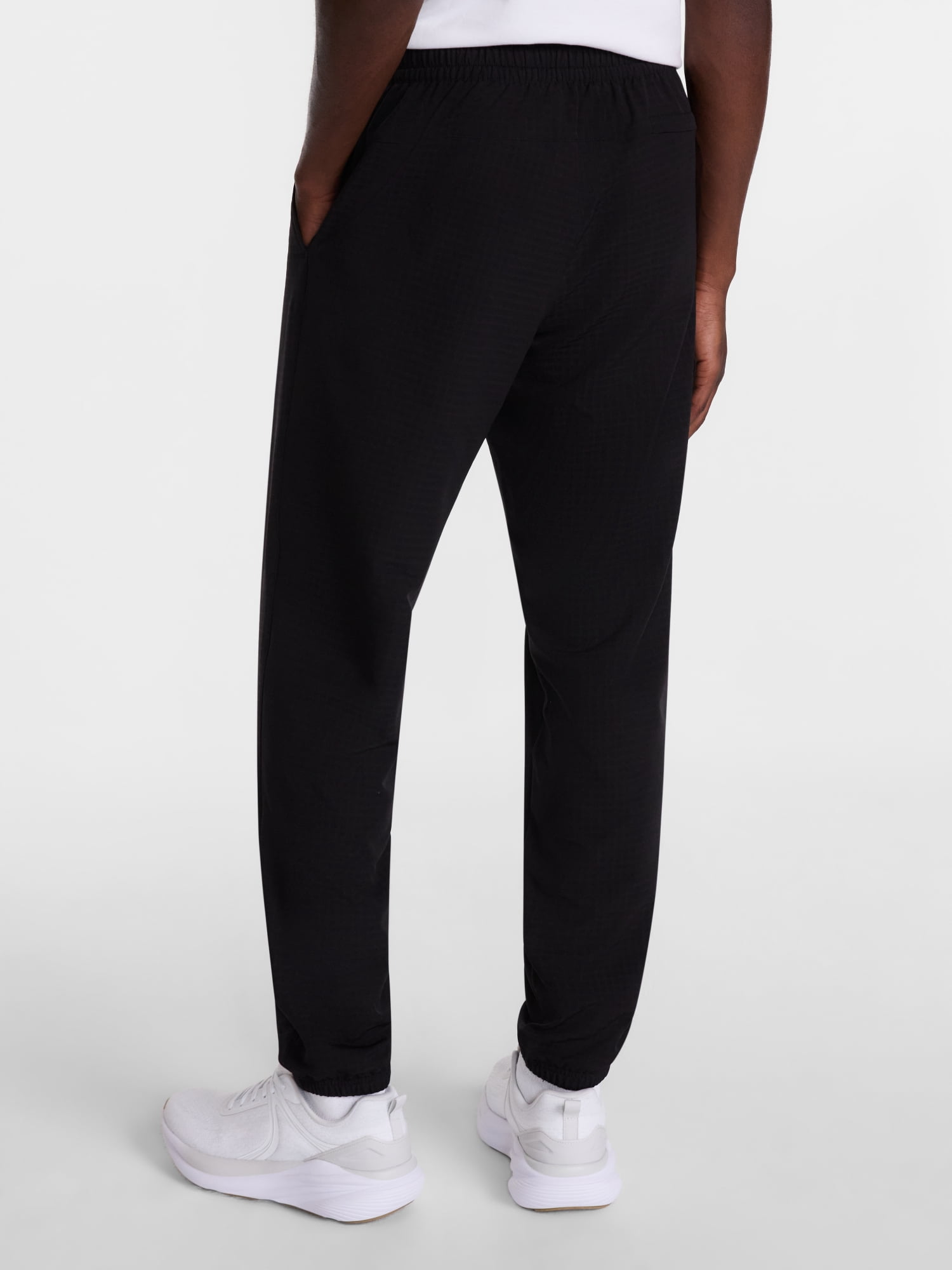 Athletic Works Men's Grid Fleece Jogger Sweatpants, Sizes XS-4XLT