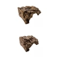 thumbnail image 1 of 2 Uds Simulación Reptil Escondite Cueva Agujero Adorno Artificial Para Tortuga Sunnimix Cueva de piel de reptil, 1 of 8