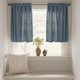 thumbnail image 3 of Cortinas Jinchan Boho para ropa de cocina, 36 cm, color azul, 2 paneles, 3 of 9