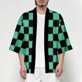 thumbnail image 1 of BUCKS Fashion Demon Slayer Kimono Party Cosplay Jackets Anime Cosplay New Plus Size Clothing Tomioka Giyuu Kamado Tanjiro Kamado Nezuko Kimetsu No Yaiba/Multicolorpangjing, 1 of 4