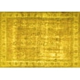 thumbnail image 1 of Ahgly Company Indoor Rectangle Persian Yellow Traditional Area Rugs, 8' x 10', 1 of 4