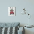 thumbnail image 3 of Stupell Industries Mingle And Jingle Red Truck Christmas Holiday Word Design Wood Wall Art By Artist Jo Moulton, 3 of 3