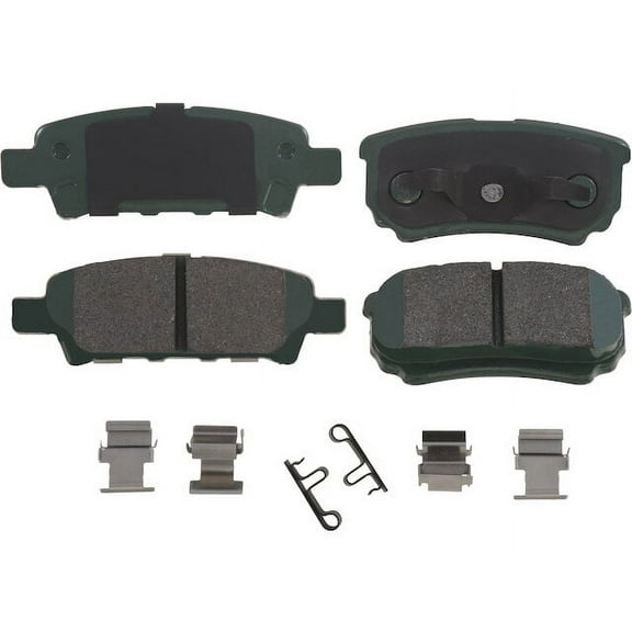 Rear Brake Pad Set - Compatible with 2008 - 2014 Dodge Avenger 2009 2010 2011 2012 2013