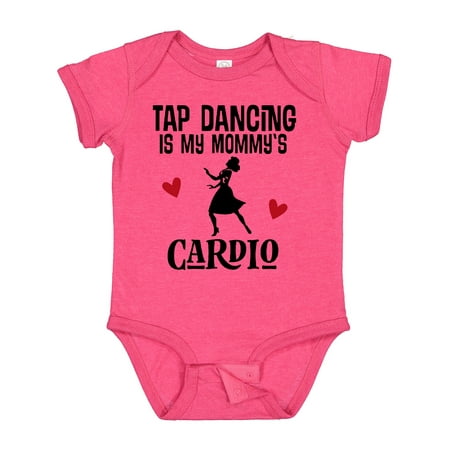 

Inktastic Tap Dancing is My Mommys Cardio Gift Baby Girl Bodysuit