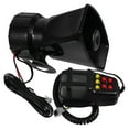 thumbnail image 1 of 12V 110dB fuerte 100W 7 SONIDOS SOLO CANO DE AIRE de trompeta para camiones Motorcycle SUV FAN (Black, Switch de estilo aleatorio), 1 of 7