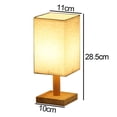 thumbnail image 2 of Petite Lampe de Table pour Chambre Lampes de Chevet pour Table de Nuit, 2 of 5