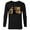 Black, variant on Marvel Spider-Man: No Way Home Sandman - Long Sleeve T-Shirt for Men – Customized-Black