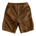 thumbnail image 7 of Men's Flex Casual Cargo Shorts, Lightweight Water Resistant Golf Shorts,Comfortable Stretch Waist Work Shorts with Multi-Pocket Coffee M, 7 of 7