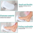 thumbnail image 3 of for Back Pain Sufferers Wall-mounted Suction Cup Bathroom No Drilling Shower Foot Rest Grip Holder Foot Step Pedal WHITE, 3 of 8