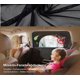 thumbnail image 2 of Parasol para coche para bebé, 2 piezas, parasol para coche, bloquea los rayos ultravioleta, parasol para coche para niños y mascotas, se adapta a la mayoría de los vehículos, 2 of 5