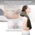 thumbnail image 5 of DODOING Back Massager Shiatsu Neck Shoulder Massager Electric Back Massage with Heat Kneading Massage for Shoulder, Travel, Office, Home, Car, 5 of 8