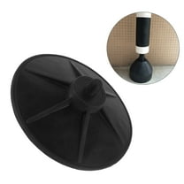 DEEPCRAFF Boxing Standing Punch Bag Rubber Sandbag Base Black 1Pcs for Fitness Enthusiasts