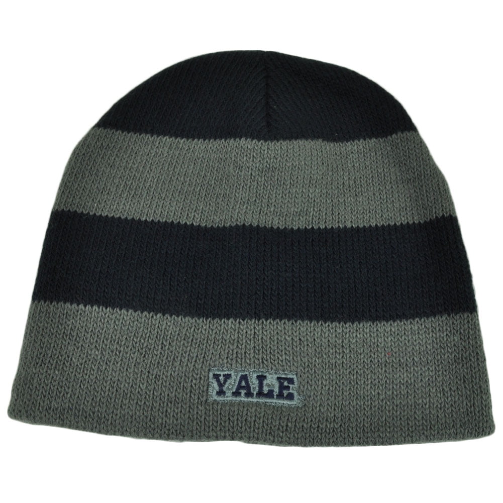 NCAA Yale Bulldogs Striped Knit Beanie 