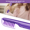 thumbnail image 4 of Cepillo de desenredado eléctrico, ión negativo Desenredado eléctrico con función de masaje Cepillo de pelo Peine Tame The Mane Wet or Dry para adultos y ni?os Unbranded 1413200085711, 4 of 7